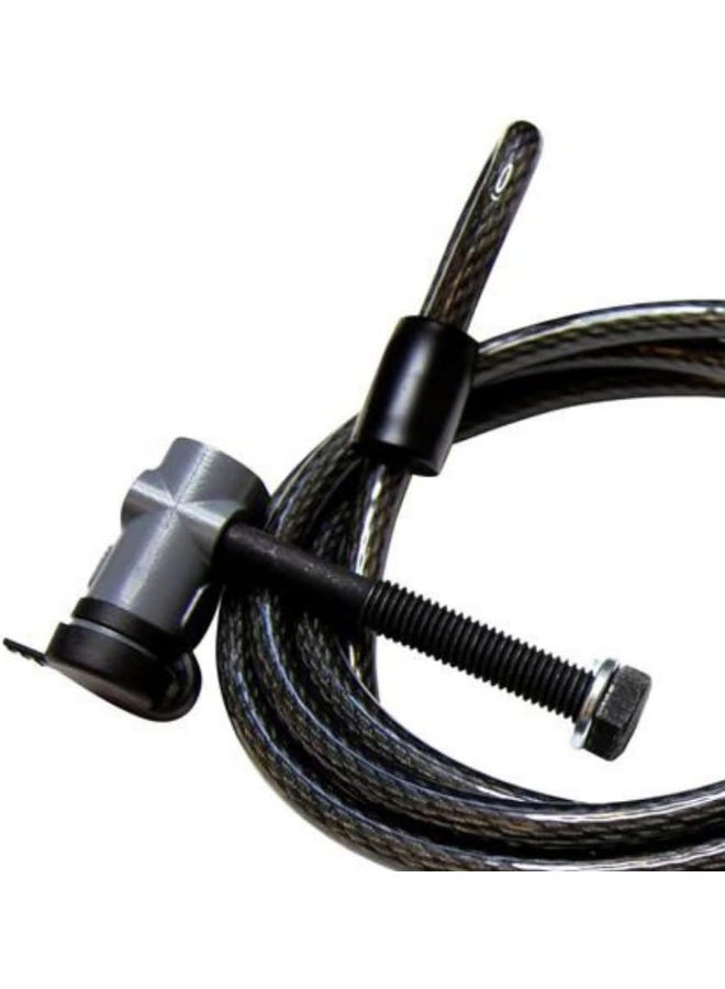 Saris Bike Locking Cable and Locking Hitch Tite Combo, Hitch Bicycle Rack Accessory, Black, One Size - Image 3